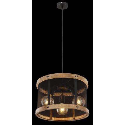 Globo - Hanglamp aan een koord 3xE27/40W/230V diameter 40 cm