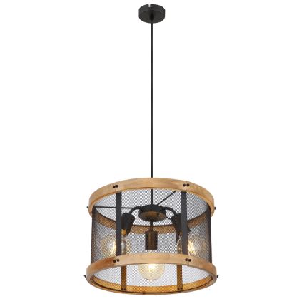 Globo - Hanglamp aan een koord 3xE27/40W/230V diameter 40 cm