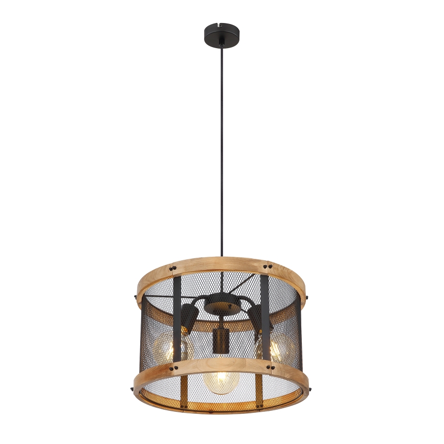 Globo - Hanglamp aan een koord 3xE27/40W/230V diameter 40 cm