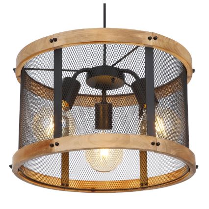 Globo - Hanglamp aan een koord 3xE27/40W/230V diameter 40 cm