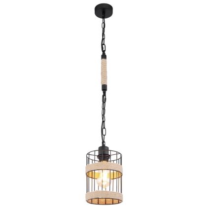 Globo 15673H - Hanglamp aan ketting HALIA 1xE27/60W/230V