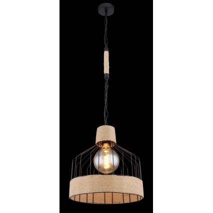 Globo 15674H1 - Hanglamp aan ketting HALIA 1xE27/60W/230V