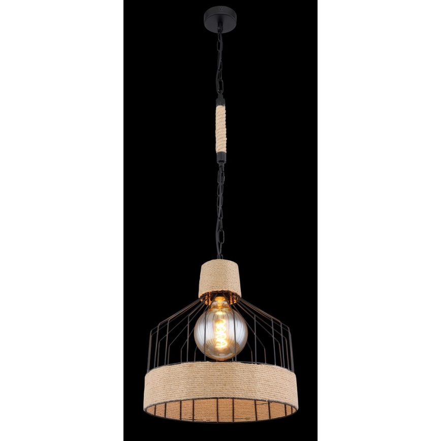 Globo 15674H1 - Hanglamp aan ketting HALIA 1xE27/60W/230V