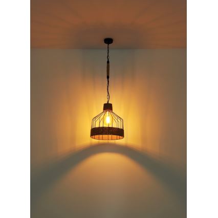 Globo 15674H1 - Hanglamp aan ketting HALIA 1xE27/60W/230V