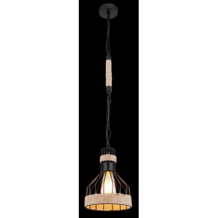 Globo 15675H - Hanglamp aan ketting HALIA 1xE27/60W/230V