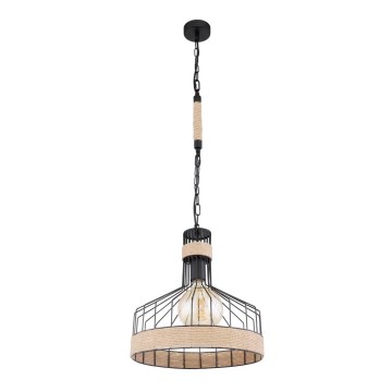 Globo 15675H1 - Hanglamp aan ketting HALIA 1xE27/60W/230V