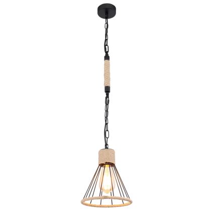 Globo 15676H - Hanglamp aan ketting HALIA 1xE27/60W/230V