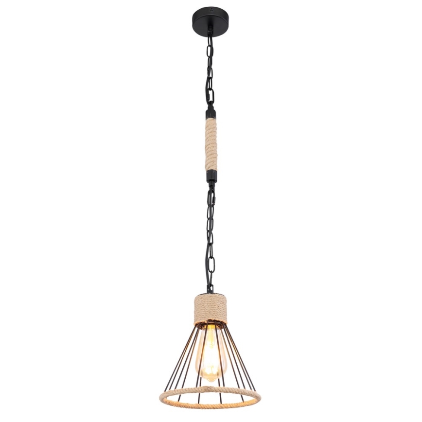 Globo 15676H - Hanglamp aan ketting HALIA 1xE27/60W/230V