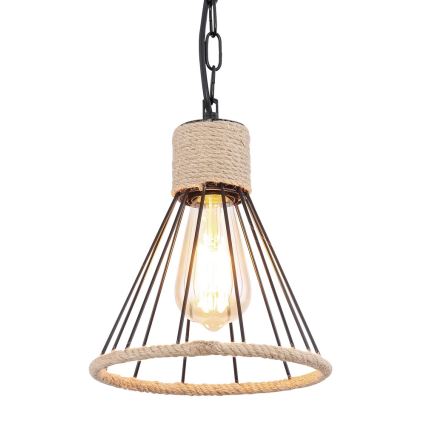 Globo 15676H - Hanglamp aan ketting HALIA 1xE27/60W/230V
