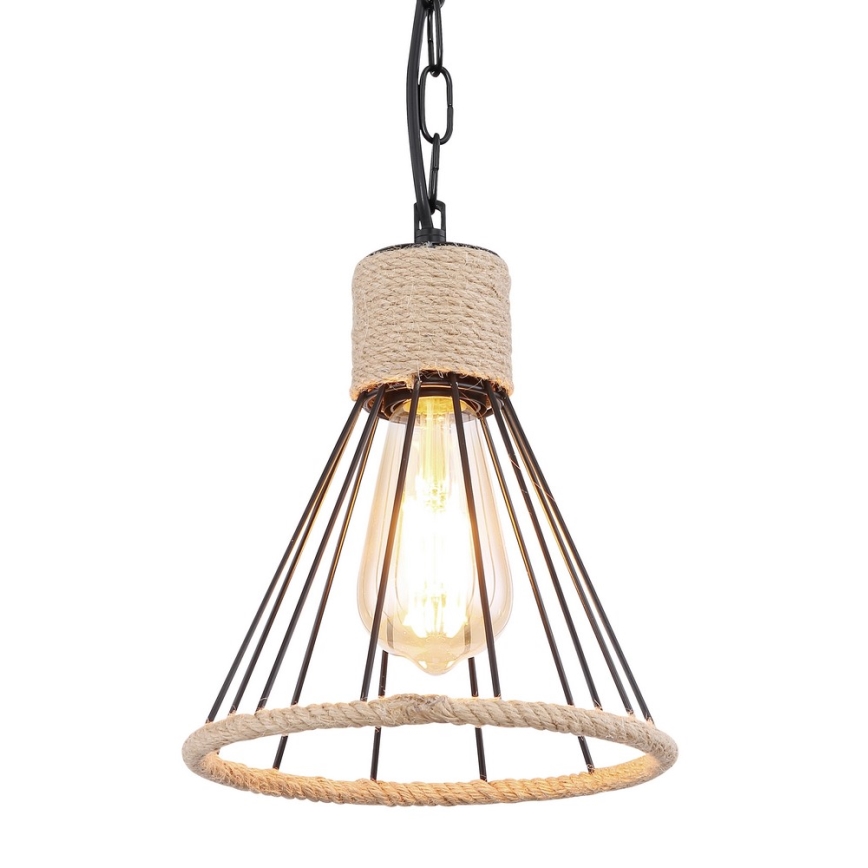 Globo 15676H - Hanglamp aan ketting HALIA 1xE27/60W/230V