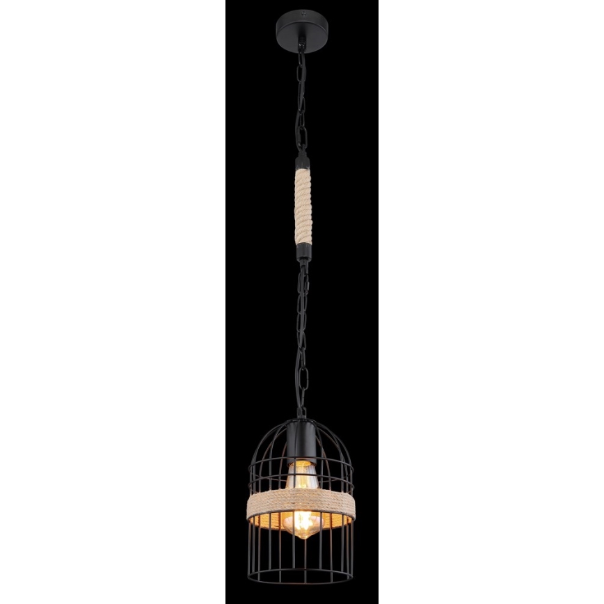 Globo 15677H - Hanglamp aan ketting HALIA 1xE27/60W/230V