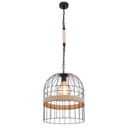 Globo 15677H1 - Hanglamp aan ketting HALIA 1xE27/60W/230V