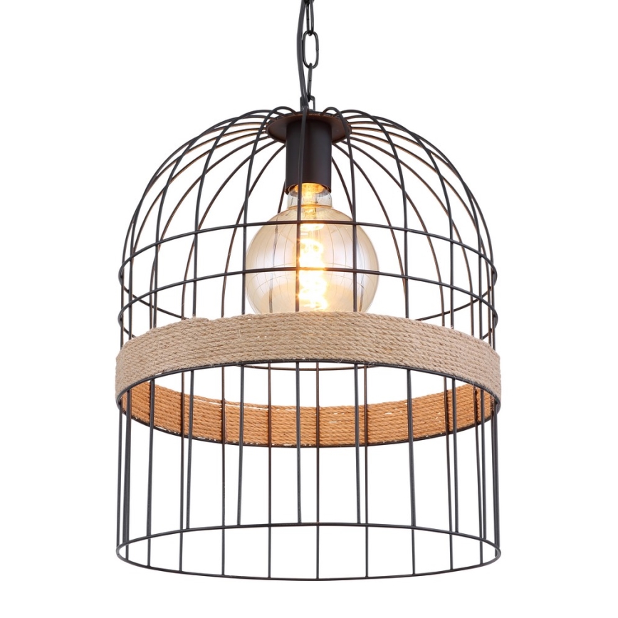Globo 15677H1 - Hanglamp aan ketting HALIA 1xE27/60W/230V