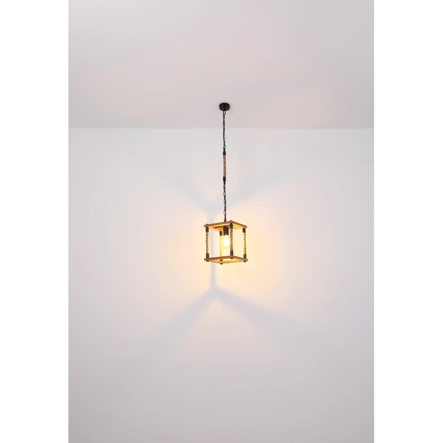 Globo 15691H - Hanglamp aan een koord VERNON 1xE27/60W/230V