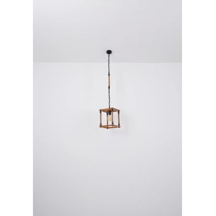 Globo 15691H - Hanglamp aan een koord VERNON 1xE27/60W/230V