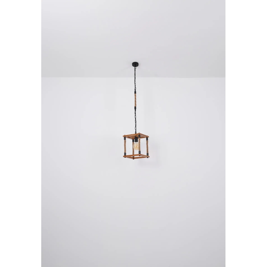 Globo 15691H - Hanglamp aan een koord VERNON 1xE27/60W/230V