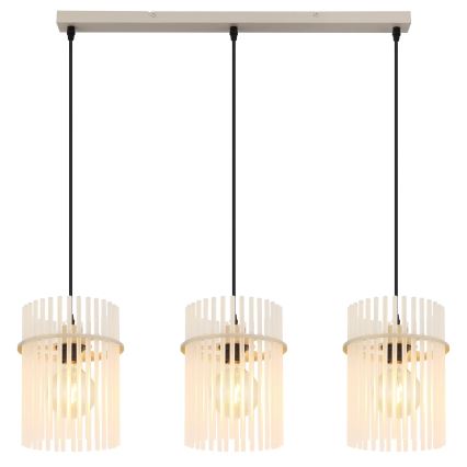 Globo - Hanglamp aan kabel 3xE27/60W/230V