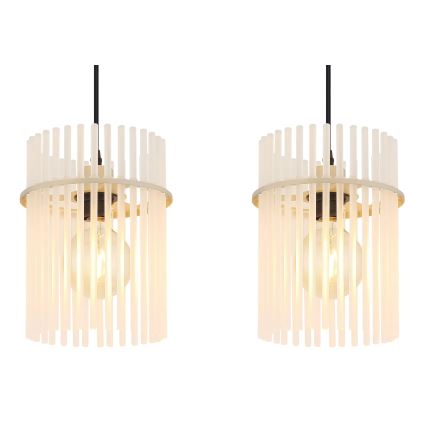 Globo - Hanglamp aan kabel 3xE27/60W/230V