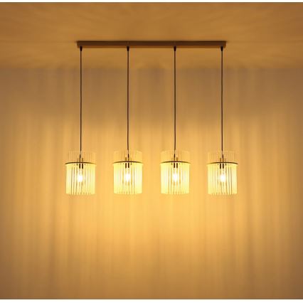 Globo - Hanglamp aan kabel 4xE27/60W/230V