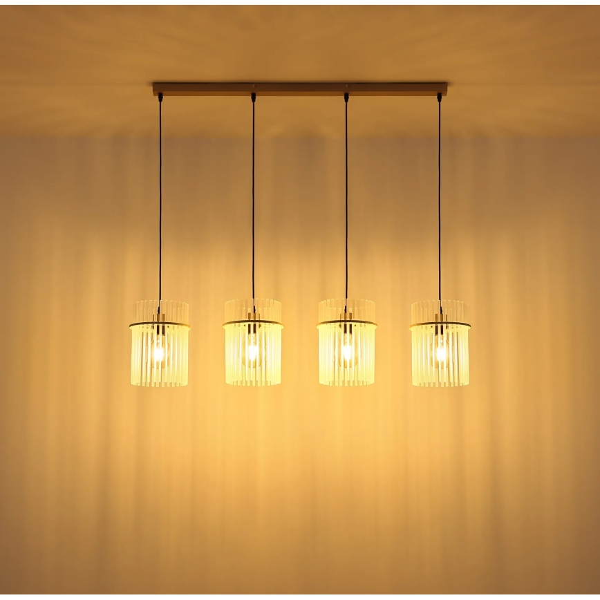 Globo - Hanglamp aan kabel 4xE27/60W/230V