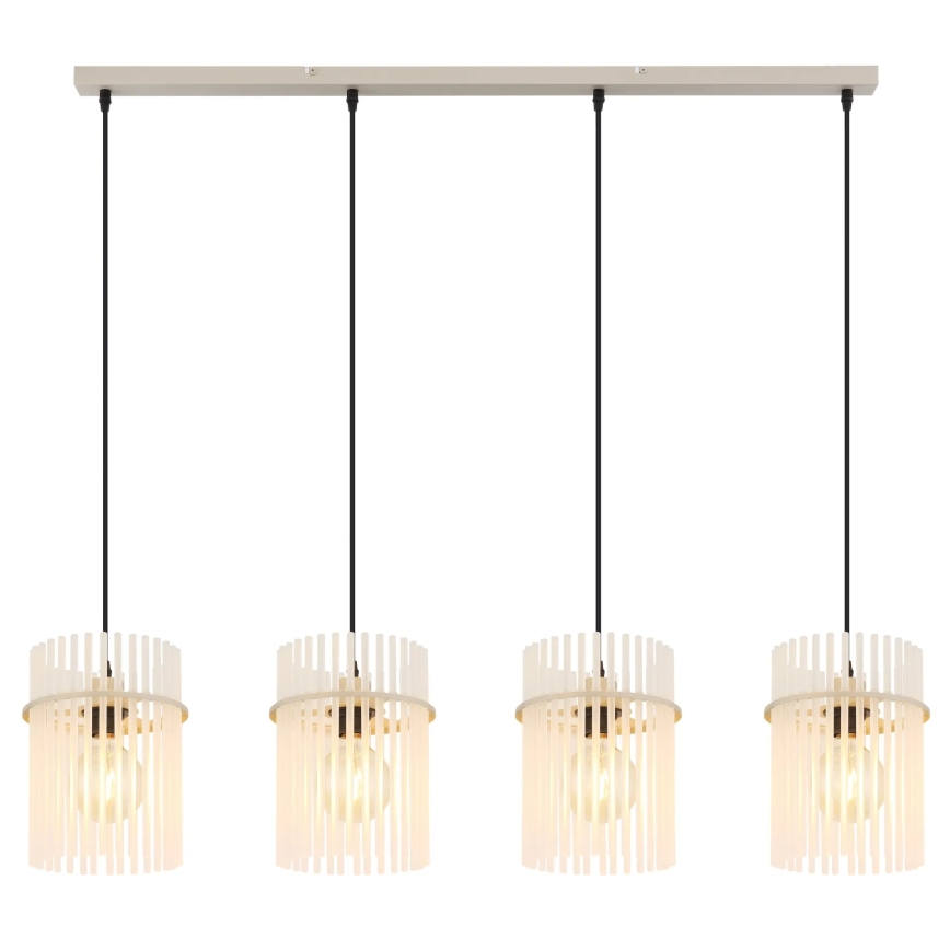 Globo - Hanglamp aan kabel 4xE27/60W/230V