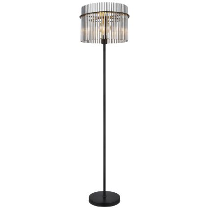 Globo - Staande lamp 1xE27/60W/230V zwart