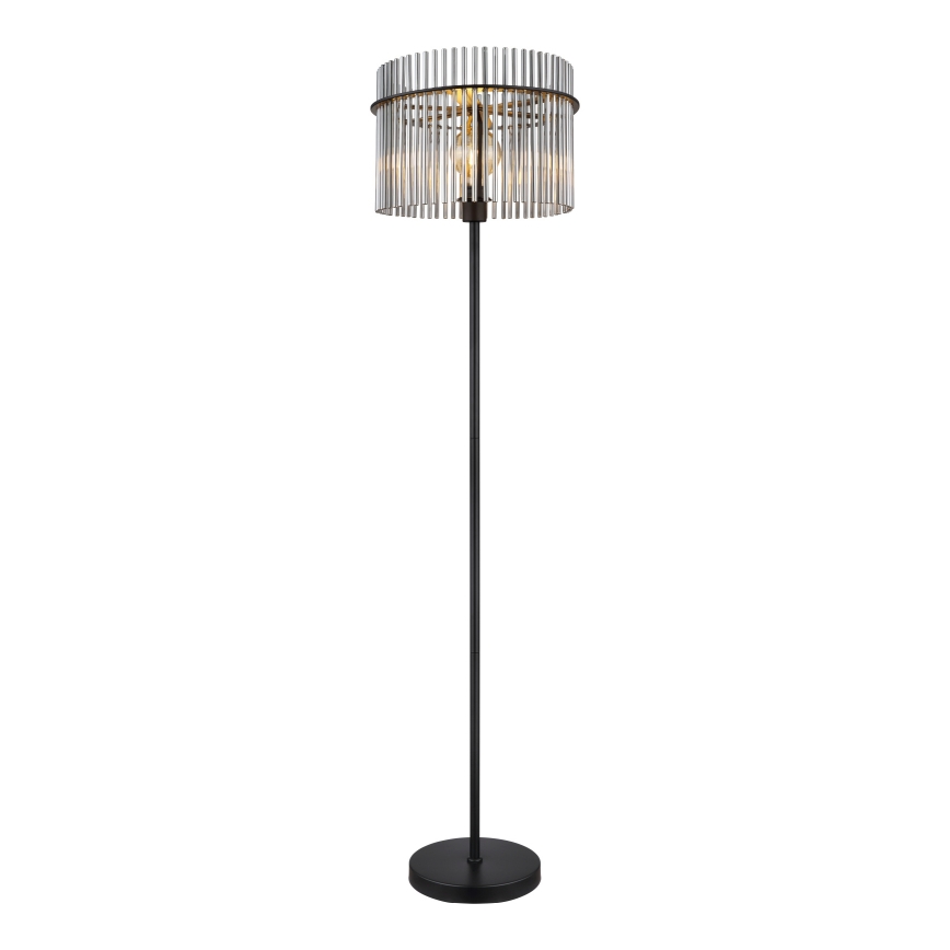 Globo - Staande lamp 1xE27/60W/230V zwart