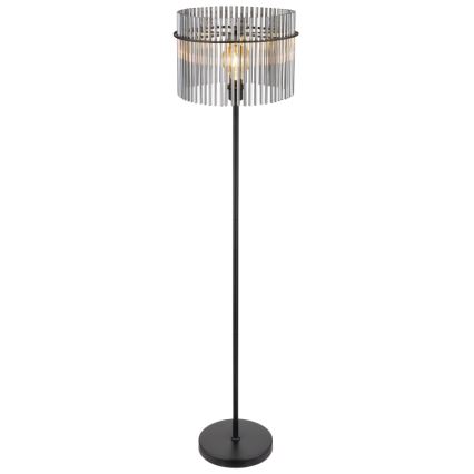 Globo - Staande lamp 1xE27/60W/230V zwart