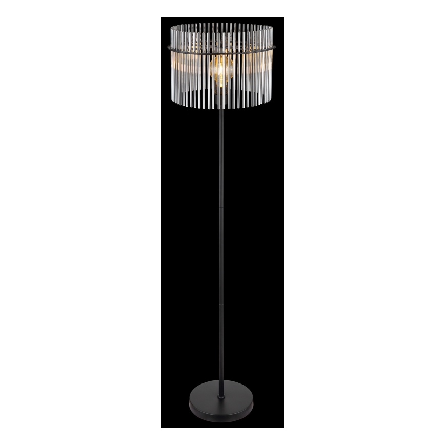 Globo - Staande lamp 1xE27/60W/230V zwart