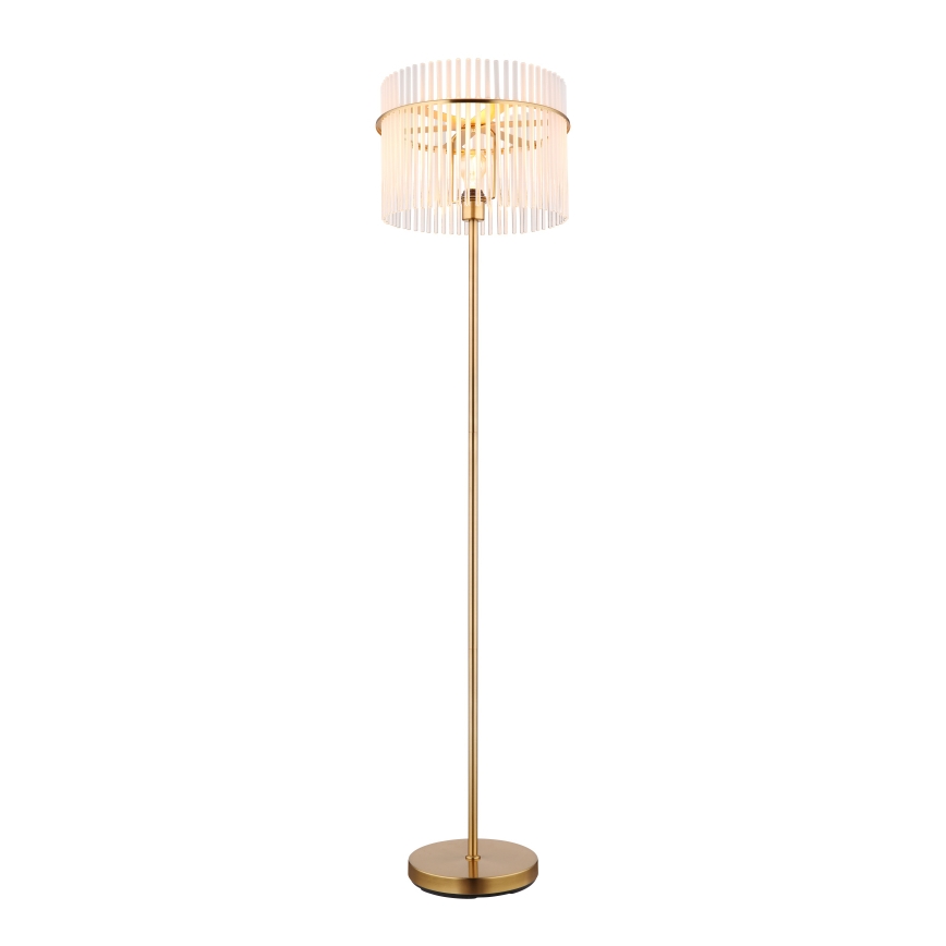 Globo - Staande lamp 1xE27/60W/230V goud