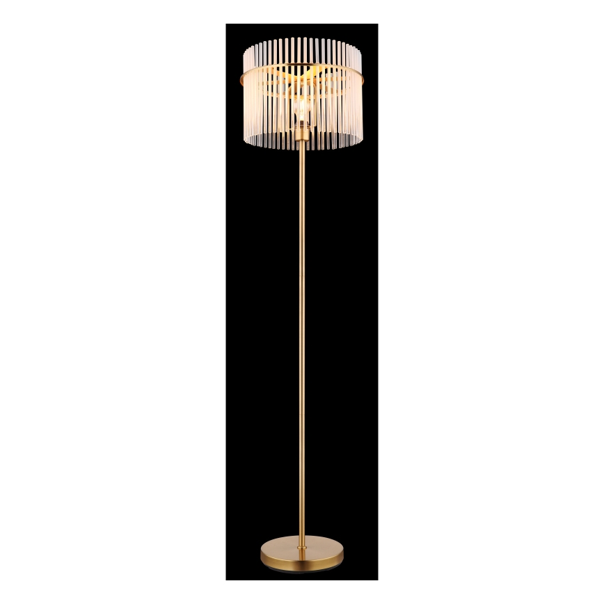 Globo - Staande lamp 1xE27/60W/230V goud