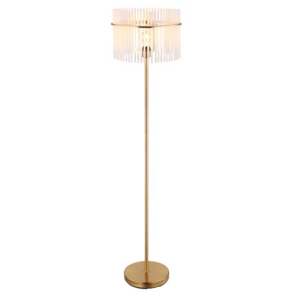 Globo - Staande lamp 1xE27/60W/230V goud
