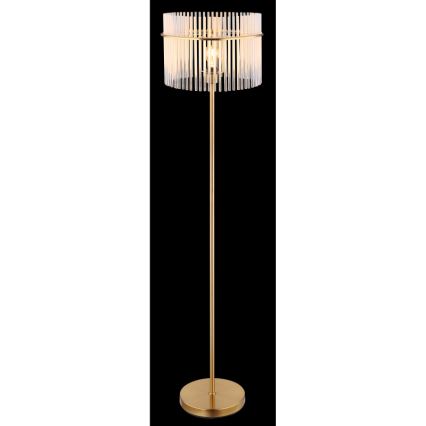 Globo - Staande lamp 1xE27/60W/230V goud