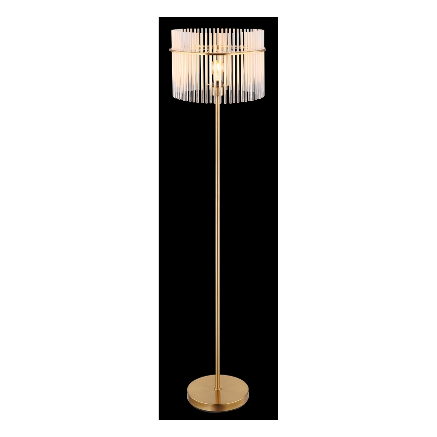 Globo - Staande lamp 1xE27/60W/230V goud