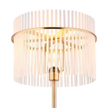 Globo - Staande lamp 1xE27/60W/230V goud
