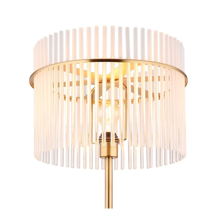Globo - Staande lamp 1xE27/60W/230V goud