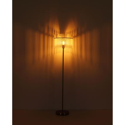 Globo - Staande lamp 1xE27/60W/230V goud