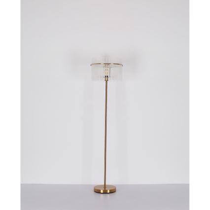 Globo - Staande lamp 1xE27/60W/230V goud