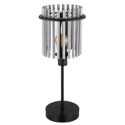 Globo - Tafellamp 1xE14/40W/230V diameter 15 cm zwart