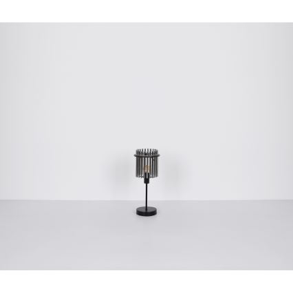 Globo - Tafellamp 1xE27/60W/230V Ø 30 cm zwart