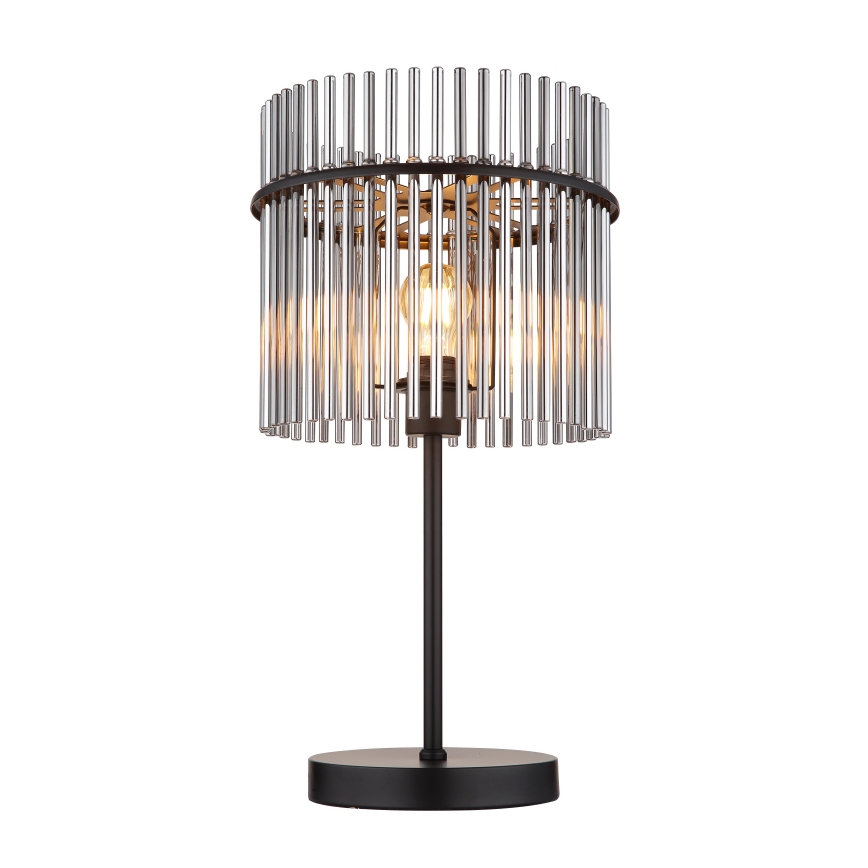 Globo - Tafellamp 1xE27/60W/230V Ø 30 cm zwart