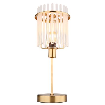 Globo - Tafellamp 1xE14/40W/230V diameter 15 cm goud