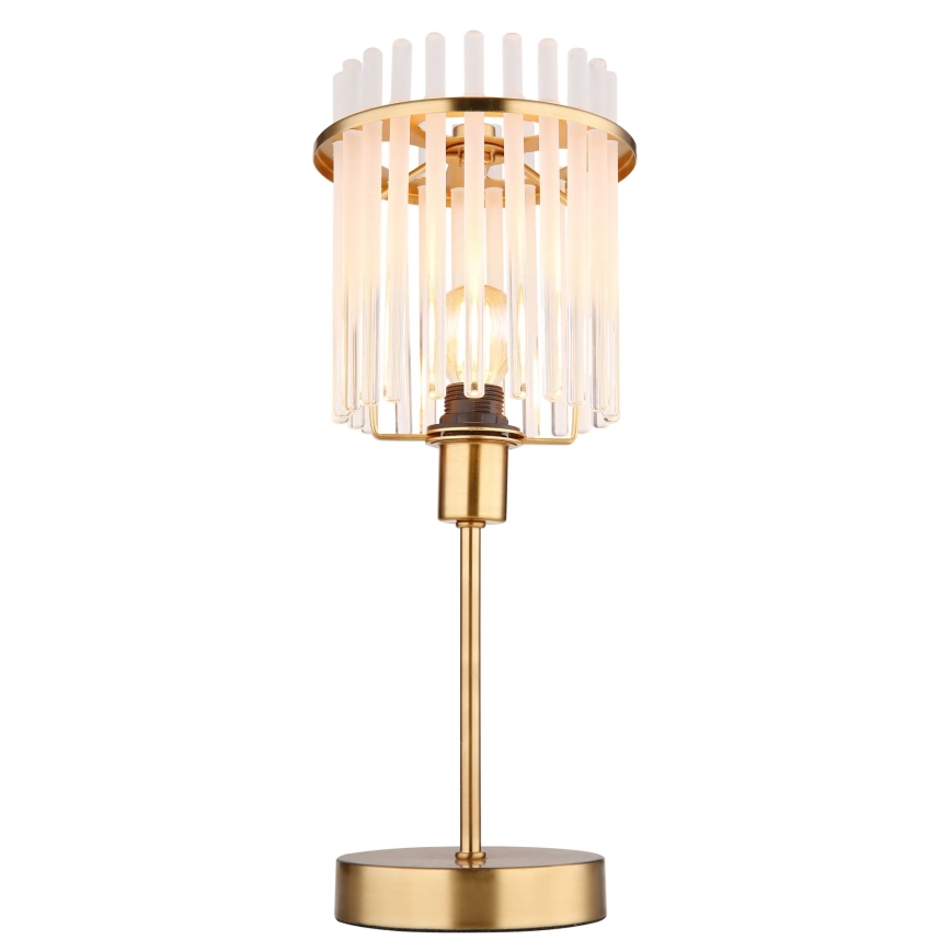Globo - Tafellamp 1xE14/40W/230V diameter 15 cm goud
