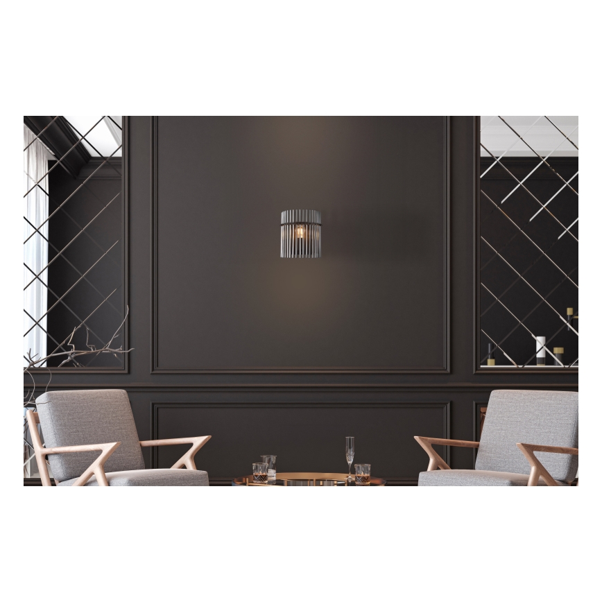 Globo - Wandlamp 1xE27/60W/230V zwart