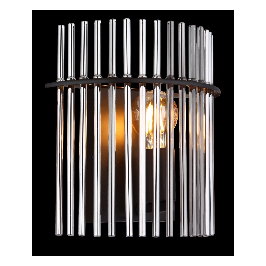 Globo - Wandlamp 1xE27/60W/230V zwart