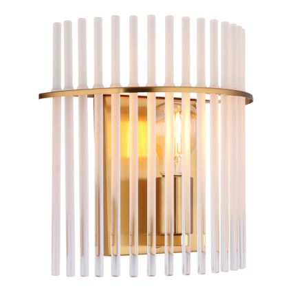 Globo - Wandlamp 1xE27/60W/230V goud