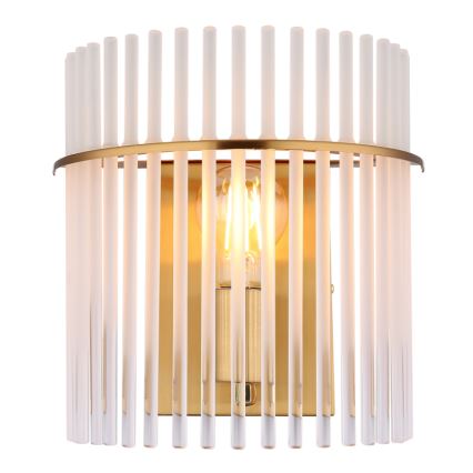 Globo - Wandlamp 1xE27/60W/230V goud