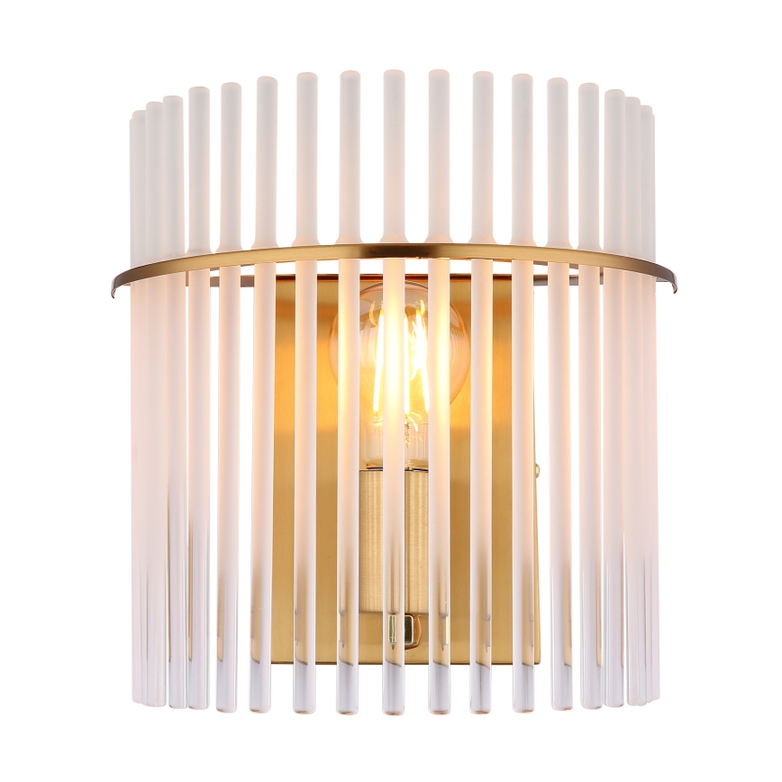 Globo - Wandlamp 1xE27/60W/230V goud