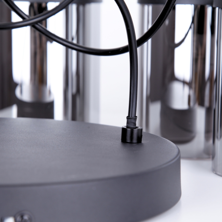 Globo - Hanglamp aan een koord 3xE27/15W/230V diameter 27 cm eiken