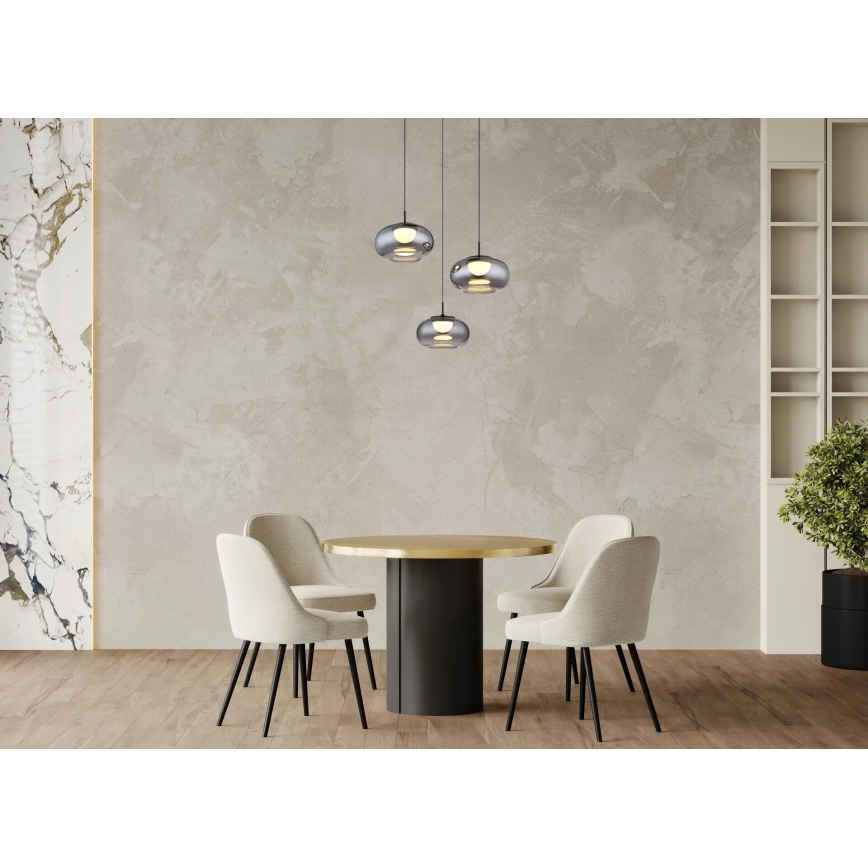 Globo - LED Hanglamp aan een koord 3xLED/6W/230V